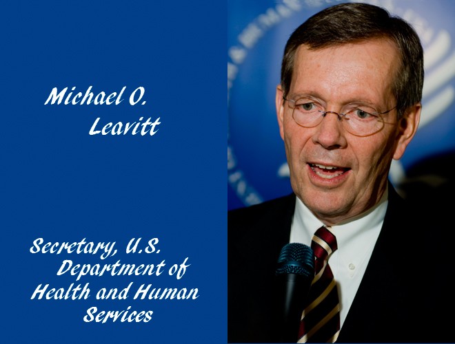 United States Cabinet Member Michael O. Leavitt